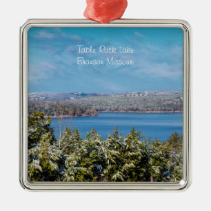 Schnee im Tischtennis am Tischtennisplatte Ornament Aus Metall