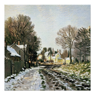 Schnee in Argenteuil (1) Poster