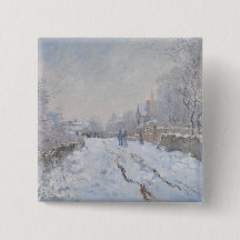Schnee in Argenteuil (von Claude Monet)