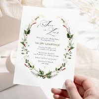 Schnee in der Liebe Golden Snowflakes Brautparty