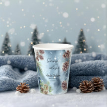 Schnee in der Liebe Schneekiefern Winter Brautpart