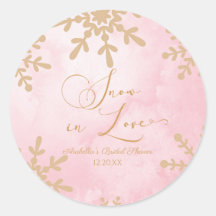 Schnee in der Liebe Winter Wunderland Brautparty