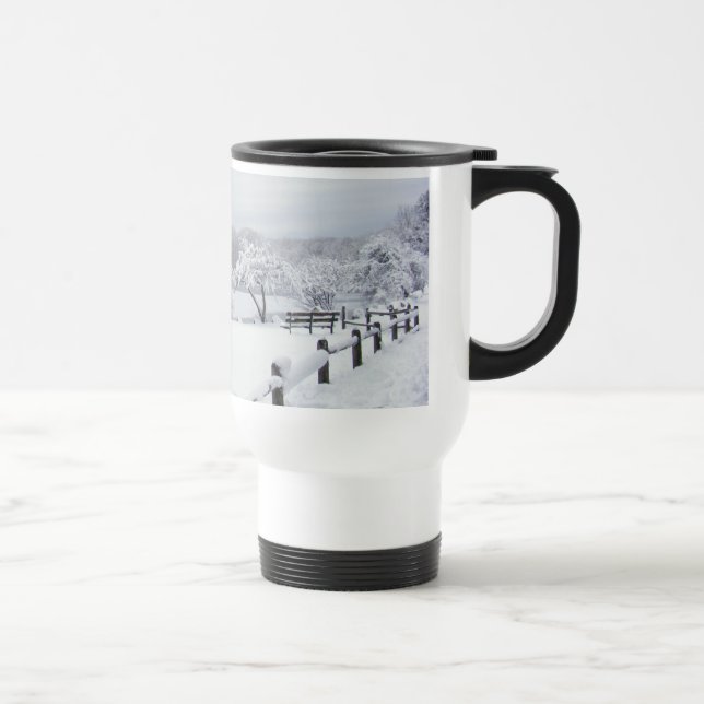 Schnee in der Park ~ Tasse (Rechts)
