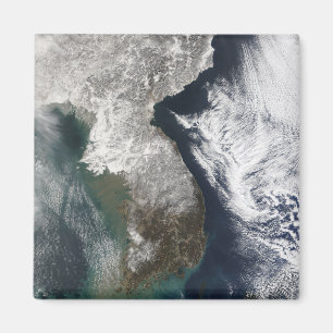Schnee in Korea Magnet