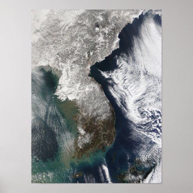 Schnee in Korea Poster (Vorne)