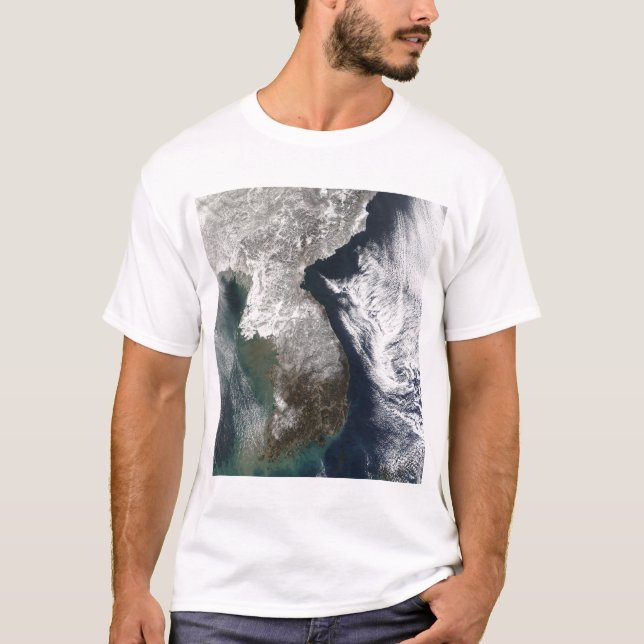 Schnee in Korea T-Shirt (Vorderseite)