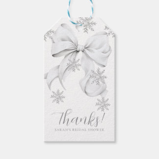 Schnee in Liebe Geschenkanhänger