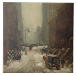 Schnee in New York City (Winter in NYC) Fliese