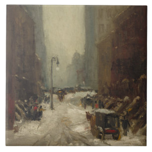 Schnee in New York City (Winter in NYC) Fliese