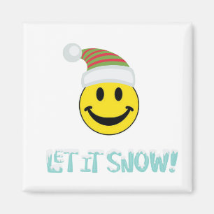 Schnee ins Gesicht Magnet