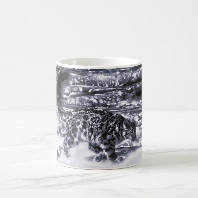 Schnee-Jäger 3 Kaffeetasse (Mittel)