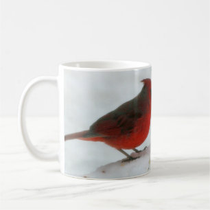 Schnee-Kardinals-Tasse Tasse