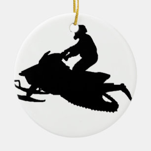 Schnee Keramikornament