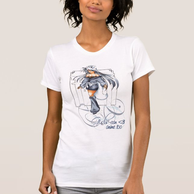 Schnee Kitsune T-Shirt (Vorderseite)