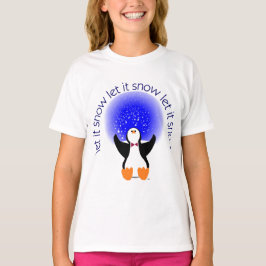 Schnee-KugelPenguin - lassen Sie es schneien! T-Shirt