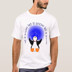 Schnee-KugelPenguin - lassen Sie es schneien! T-Shirt