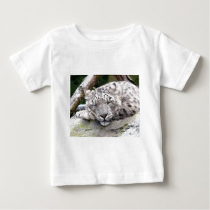 Schnee Leopard - schön! Baby T-shirt