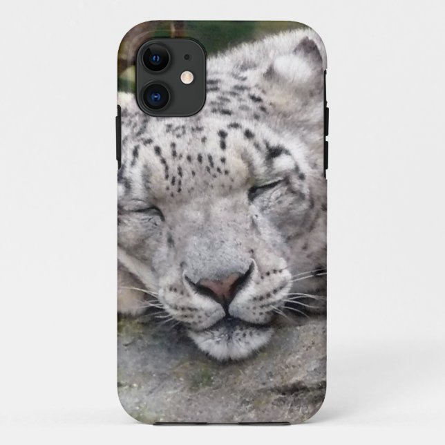 Schnee Leopard - schön! Case-Mate iPhone Hülle (Rückseite)