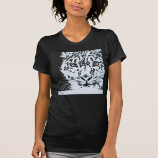 Schnee-Leopard-Shirt T-Shirt