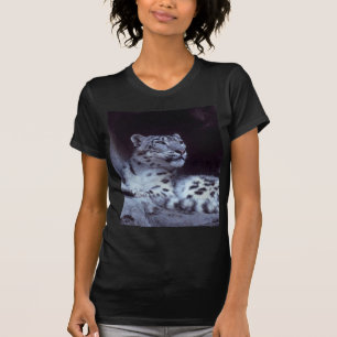 Schnee-Leopard T-Shirt