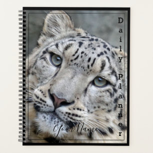 Schnee Leopard - Tagesplaner- HAMbWG Planer