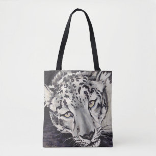 Schnee-Leopard-Tasche
