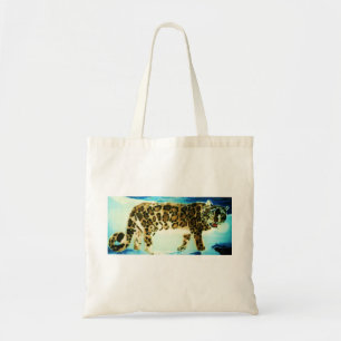SCHNEE-LEOPARD-Tasche Tragetasche