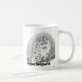 Schnee-Leopard-Tasse Kaffeetasse