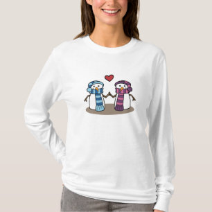 Schnee-Liebhaber T-Shirt