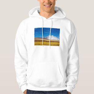 Schnee - mit einer Kappe bedeckte Berge und Puna Hoodie