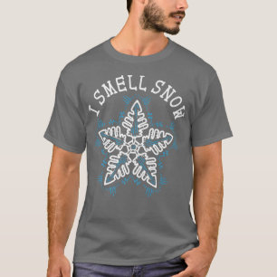 Schnee muss auf Eiskälte schneesichere Wintersaiso T-Shirt