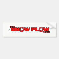 Schnee-Pflug-Show-Autoaufkleber
