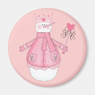 Schnee Prinzessin Holiday Tshirts und Geschenke Magnet
