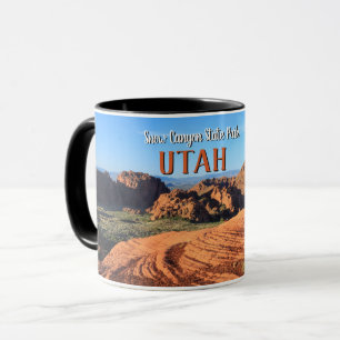 Schnee-Schlucht-Staats-Park Utah Tasse