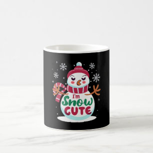 Schnee süß! Umarme den Winterzauber von Weihnachte Kaffeetasse