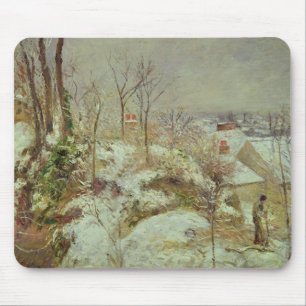 Schnee-Szene Mousepad