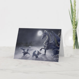 Schnee-Tageskarte Feiertagskarte