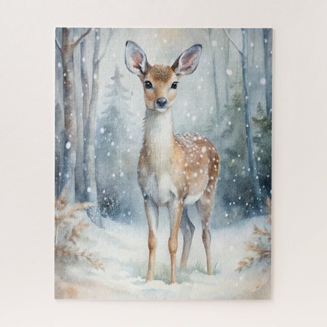 Schnee-Tier-Puzzle Puzzle (Vertikal)