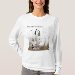 Schnee um das Aral-Meer T-Shirt