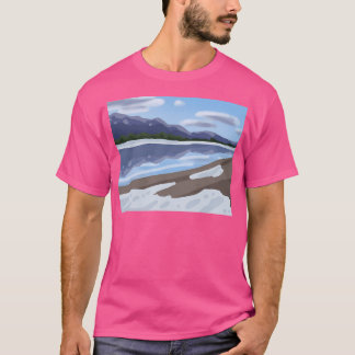 Schnee und Berge T-Shirt