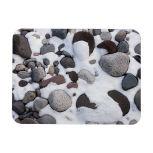 Schnee und Felsen, Mt. Rainier Nationalpark 2 Magnet