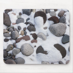 Schnee und Felsen, Mt. Rainier Nationalpark 2 Mousepad