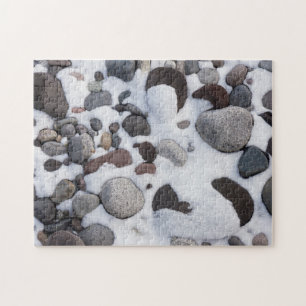 Schnee und Felsen, Rainier-Nationalpark 2 Puzzle