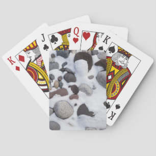 Schnee und Felsen, Rainier-Nationalpark 2 Spielkarten