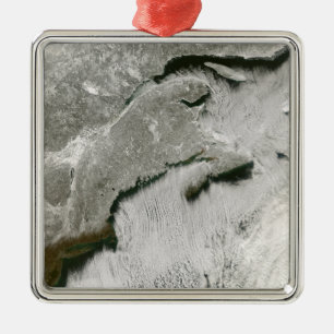 Schnee- und Nebenstraßen Ornament Aus Metall