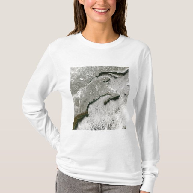 Schnee- und Nebenstraßen T-Shirt (Vorderseite)