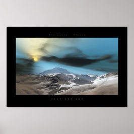 Schnee und Sonne Poster