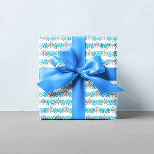 Schnee viel Spaß, ein Winter 1. Geburtstag zu sein Geschenkpapier