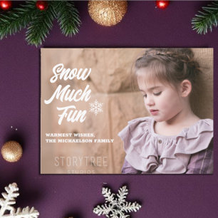 Schnee viel Spaß Kinder Foto Weihnachten