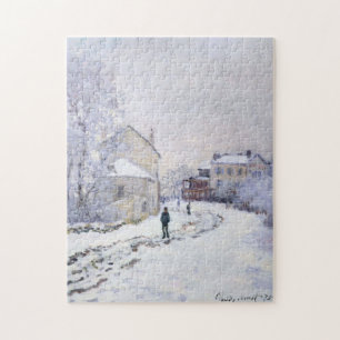Schnee von argenteuil Monet Schöne Kunst Puzzle